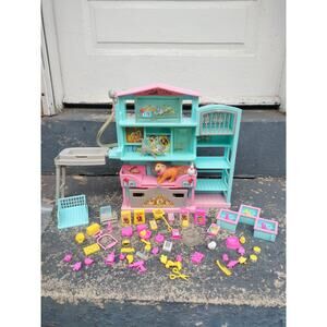 2002 Barbie Posh Pets Sweet Sounds Pet Shop # B1618 With Accessories Works Read